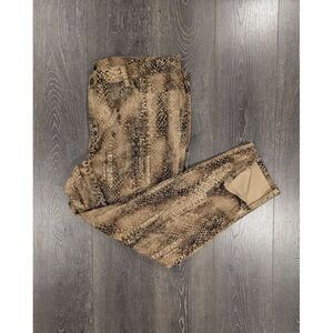 Lauren Ralph Lauren Crocodile Print Pants Women's Size 22W See‎ Pic Measurements